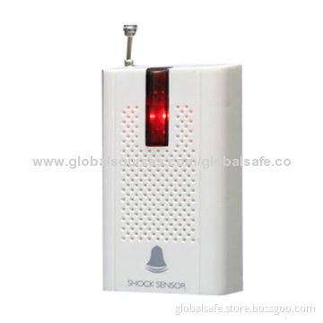 Wireless automatic vibration high sensitivity glass sensor